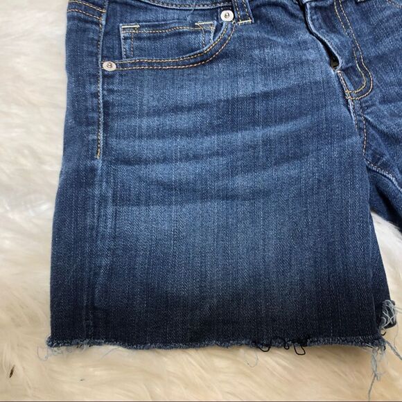 American Eagle Super Stretch Jean Shorts size 4 Raw Hem (1008) - Picture 5 of 10